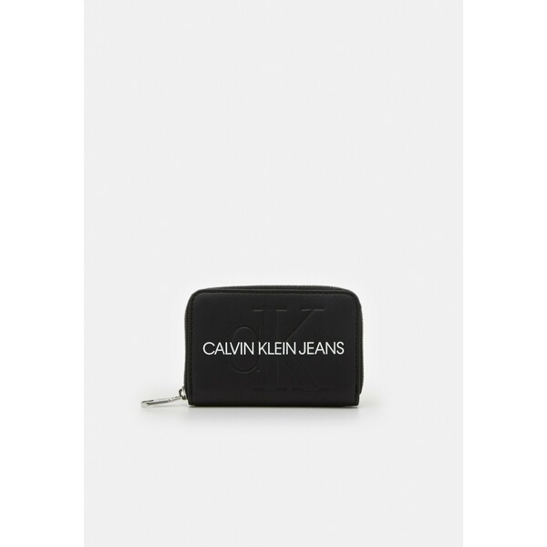 Calvin Klein Jeans ACCORDION ZIP AROUND Portfel black C1851H08L