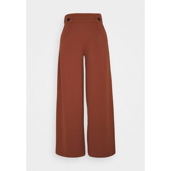 JDYGEGGO NEW LONG Spodnie materiałowe cherry mahogany JY121A06D