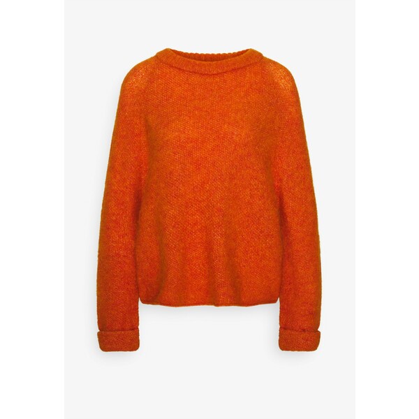 American Vintage EAST Sweter orange AM221I057