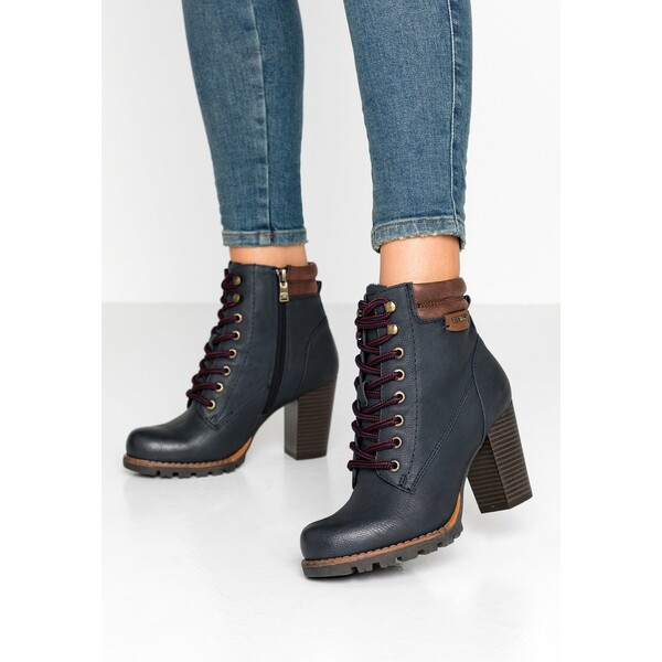 TOM TAILOR Ankle boot navy TO211N042