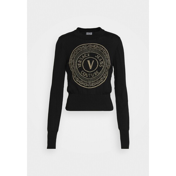 Versace Jeans Couture Sweter black VEI21J00X