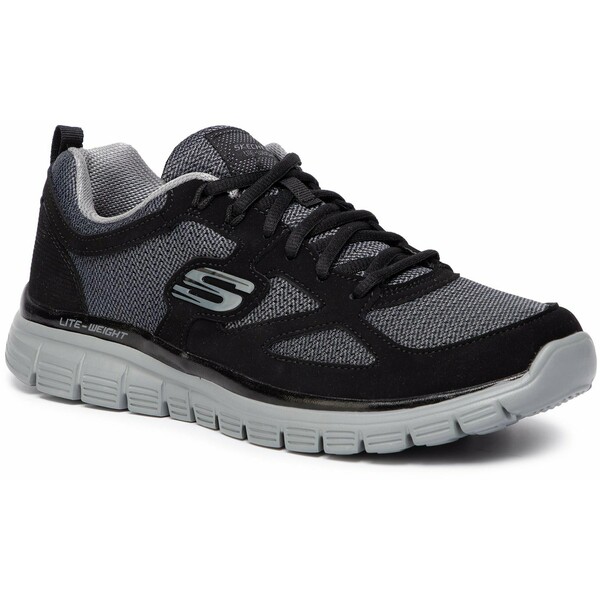 Skechers BURNS-AGOURA 52635BKGY Czarny