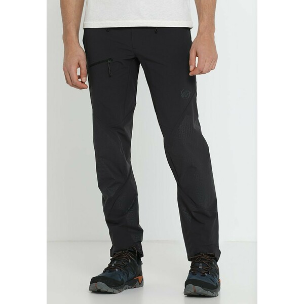 Mammut COURMAYEUR PANTS MEN Długie spodnie trekkingowe black M7342E00G