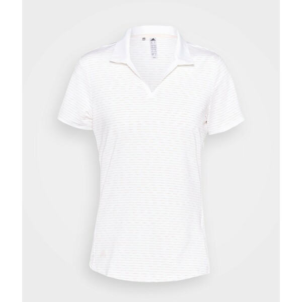 adidas Golf PERFORMANCE SPORTS GOLF SHORT SLEEVE T-shirt z nadrukiem white TA441D01F
