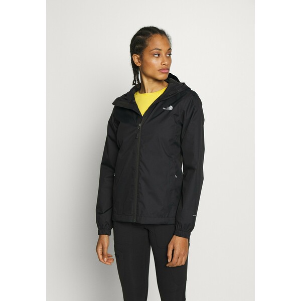 The North Face QUEST JACKET ROOT Kurtka hardshell black/foil grey TH341F013