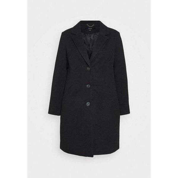 Vero Moda Curve VMCALACINDY JACKET Płaszcz wełniany /Płaszcz klasyczny black VEE21U01J