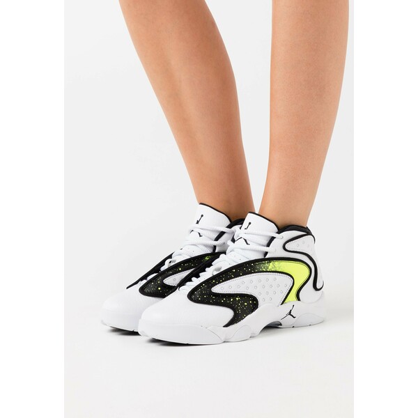 Jordan AIR Sneakersy niskie white/black/volt JOC11A01X