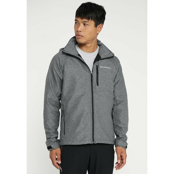 Columbia CASCADE RIDGE Kurtka Softshell mottled grey C2342B04U