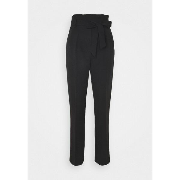 New Look Tall MILLER TIE WAIST TROUSER Spodnie materiałowe black NEB21A01B