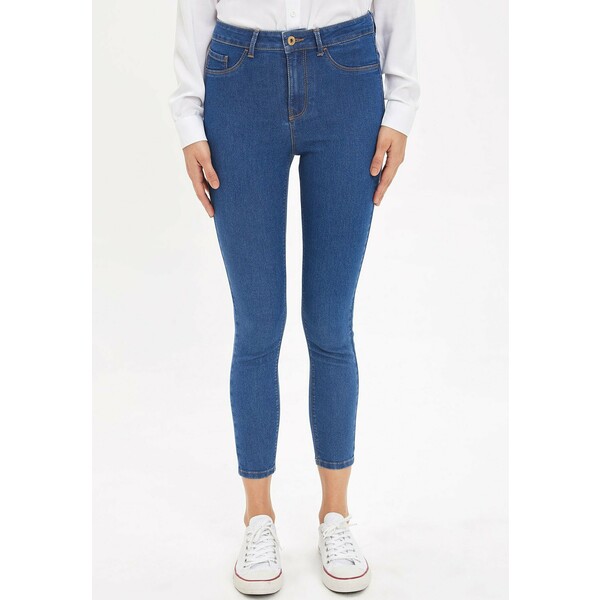 DeFacto Jeansy Skinny Fit blue DEZ21N01A