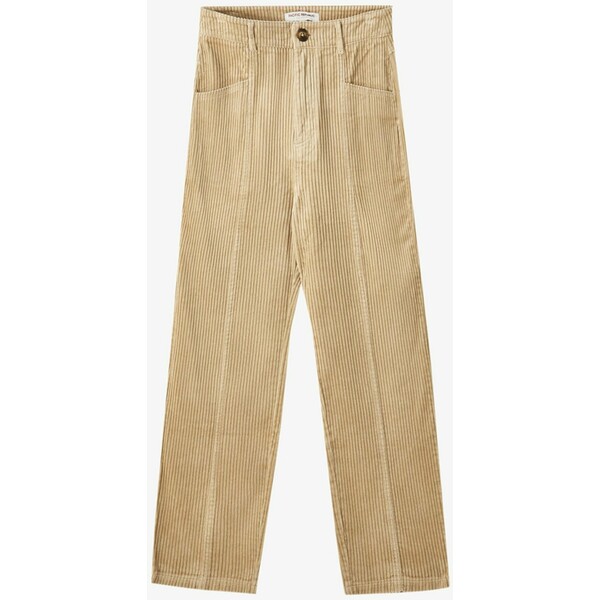 PULL&BEAR Spodnie materiałowe brown PUC21A0F3