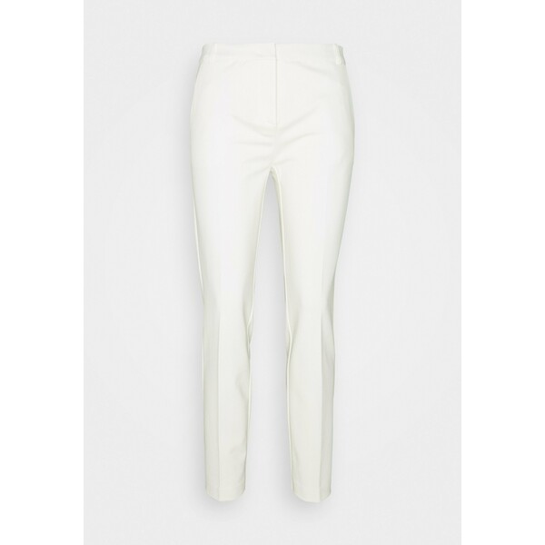 Pinko BELLO TROUSERS Spodnie materiałowe white P6921A04T