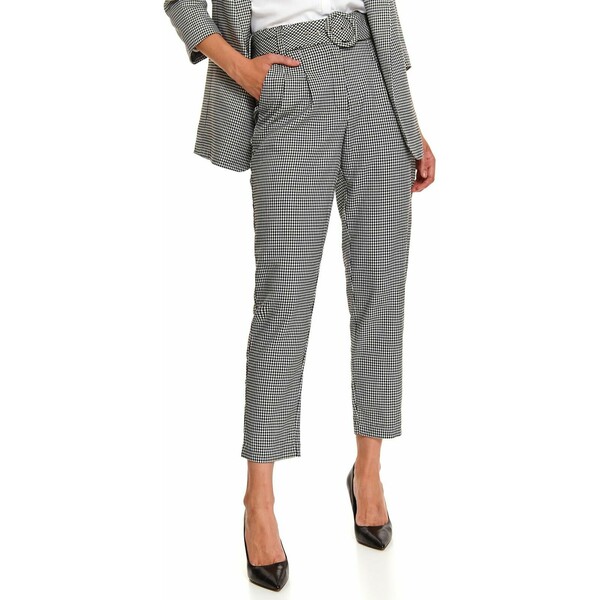 Top Secret spodnie długie damskie szerokie, z podwyższonym stanem, luźne SSP3635