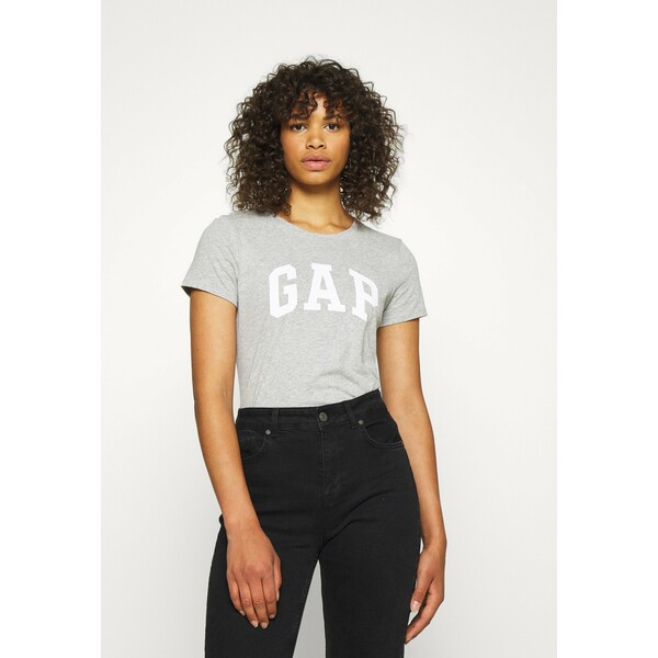 Gap Tall TEE T-shirt z nadrukiem grey heather GAH21D009