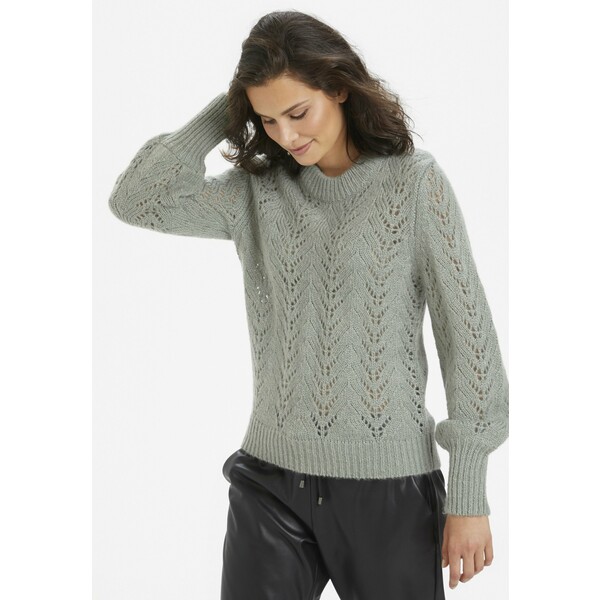 Kaffe KASOMA Sweter iceberg green KA321I0CM