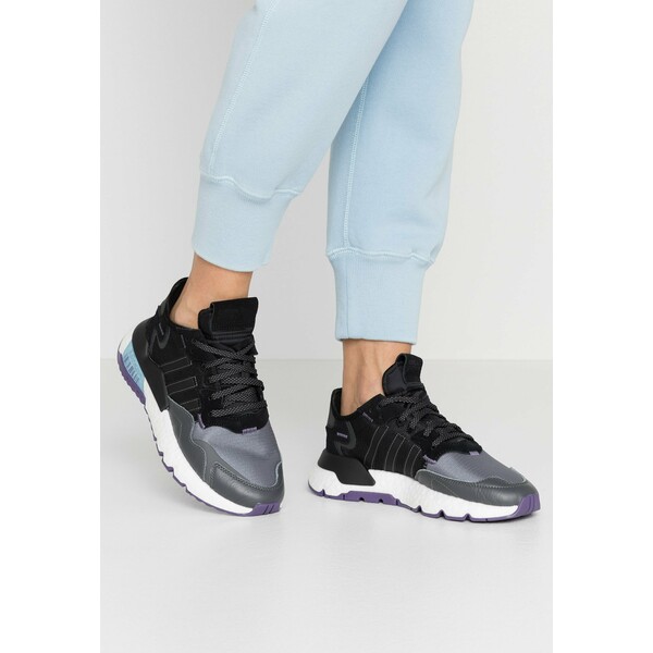 adidas Originals NITE JOGGER Sneakersy niskie tech purple/core black/grey five AD111A0YL
