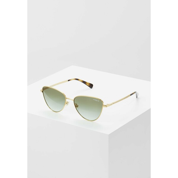 VOGUE Eyewear Okulary przeciwsłoneczne gold-coloured/green 1VG51K024