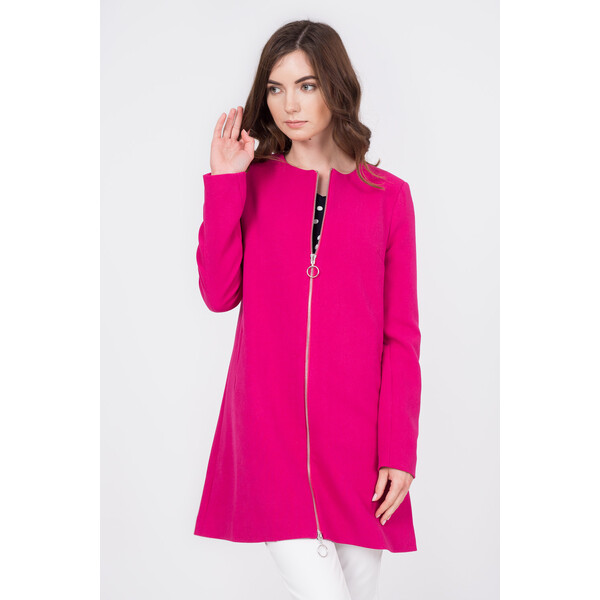 Quiosque Różowy rozkloszowany płaszcz 9DL427504