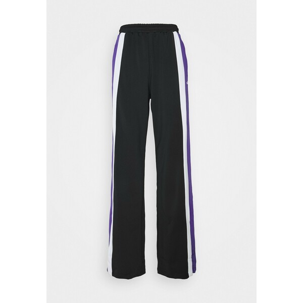 Fila Tall BECCA TRACK PANTS OVERLENGTH Spodnie treningowe black/ultra violet/bright white FIE21A00Q