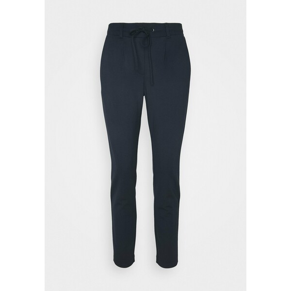 TOM TAILOR PANTS ANKLE Spodnie treningowe real navy blue TO221A08S
