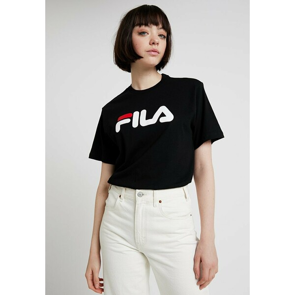 Fila PURE T-shirt z nadrukiem black 1FI21D00O