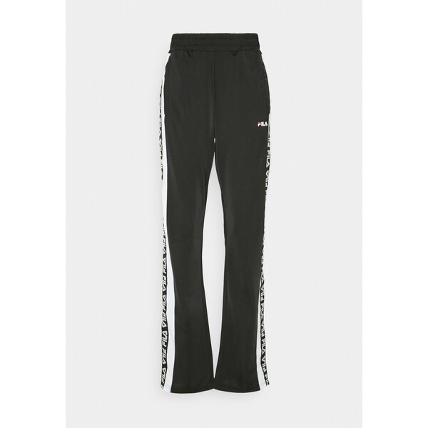 Fila Tall TAO TRACK PANTS OVERLENGTH Spodnie treningowe black/bright white FIE21A00S