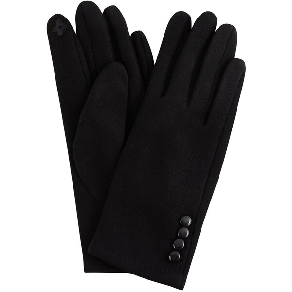 Quiosque Czarne rękawiczki z guzikami 5ID090299