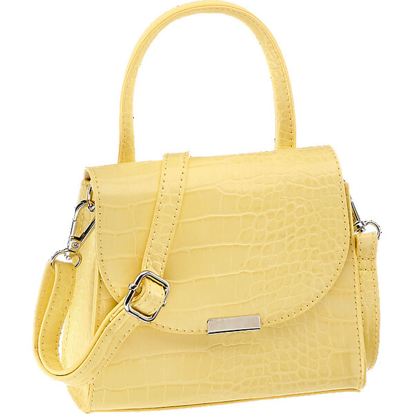 żółta torebka damska Graceland na pasku 41002552