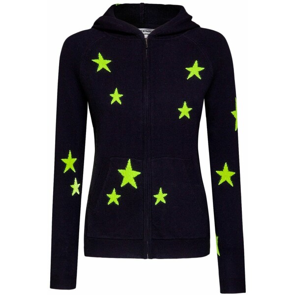 Chinti and Parker Sweter CHINTI &amp; PARKER STAR KR22-navy-fluro-yellow
