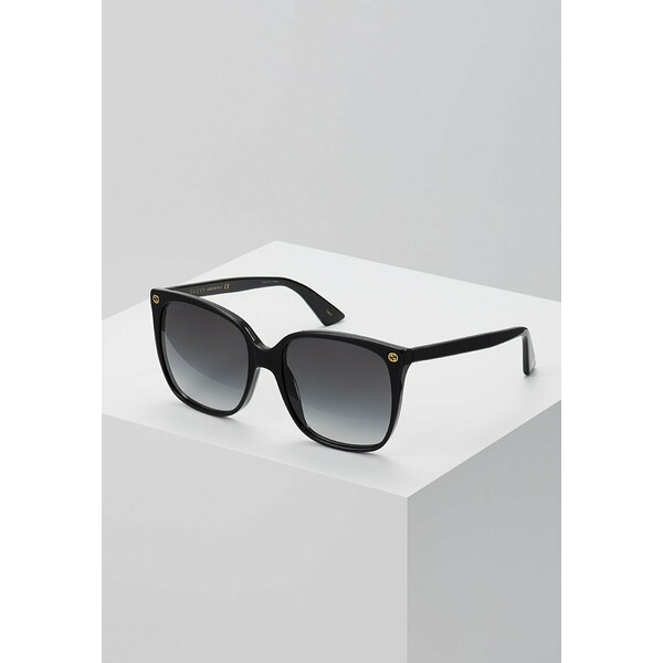 Gucci GG0022S Okulary przeciwsłoneczne black/grey GU451K00C