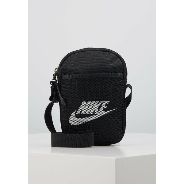Nike Sportswear HERITAGE UNISEX Torba na ramię black/black/white NI154H02X-Q11