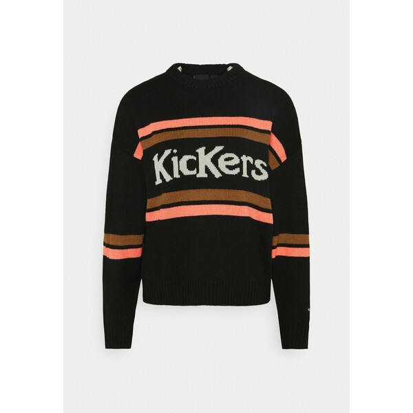 Kickers Classics WITH CHEST STRIPES Sweter black KIO21J00C