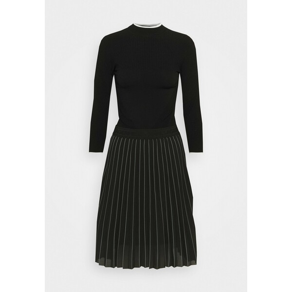 KARL LAGERFELD KNITWEAR DRESS Sukienka dzianinowa black K4821C034
