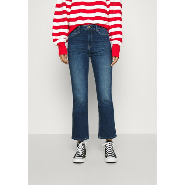 Scotch & Soda LOOSE FITTED PULLOVER IN SPECIAL BRETON Sweter off white/red SC321I043