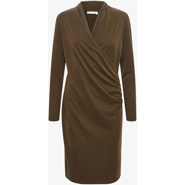InWear Sukienka z dżerseju coffee brown IN321C0AN