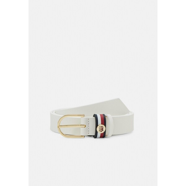 Tommy Hilfiger CORP FLAG CLASSIC BELT Pasek white TO151D06X