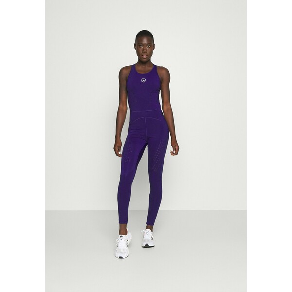 adidas by Stella McCartney TRUEPUR ONE Kombinezon gimnastyczny collegiate purple AD741K00B