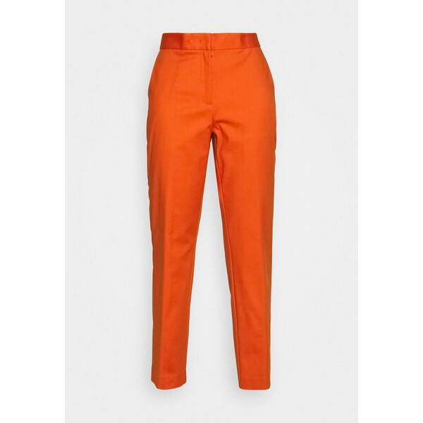 Tommy Hilfiger SLUB ANKLE PANT Spodnie materiałowe tucson orange TO121A09V