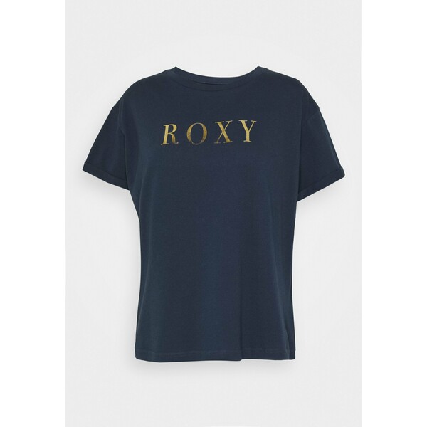 Roxy EPIC AFTERNOON WORD T-shirt z nadrukiem mood indigo RO521D0FQ