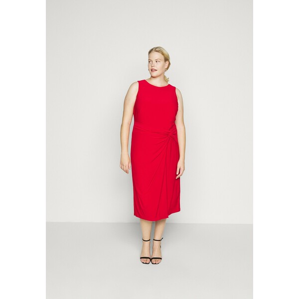 Lauren Ralph Lauren Woman KAVA SLEEVELESS DAY DRESS Sukienka etui orient red L0S21C04L