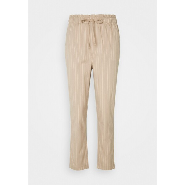 Abercrombie & Fitch STRIPE PANT Spodnie materiałowe tan A0F21A025