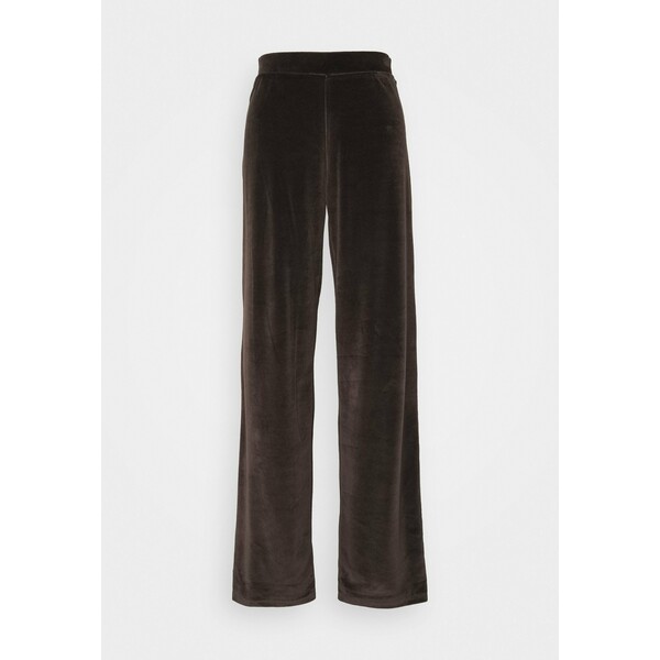 Noisy May Tall NMABBY LOOSE PANT Spodnie treningowe chocolate brown NOB21A016