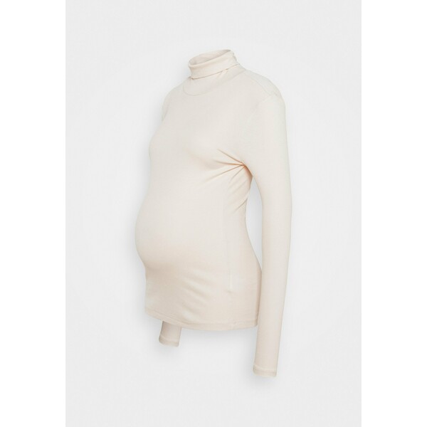 Pieces Maternity PCMBIRDIE ROLLNECK Bluzka z długim rękawem whitecap gray PIV29G00E