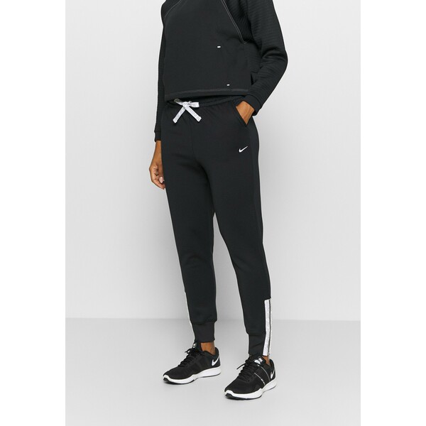 Nike Performance PANT ZIP TAPE Spodnie treningowe black/white N1241E151