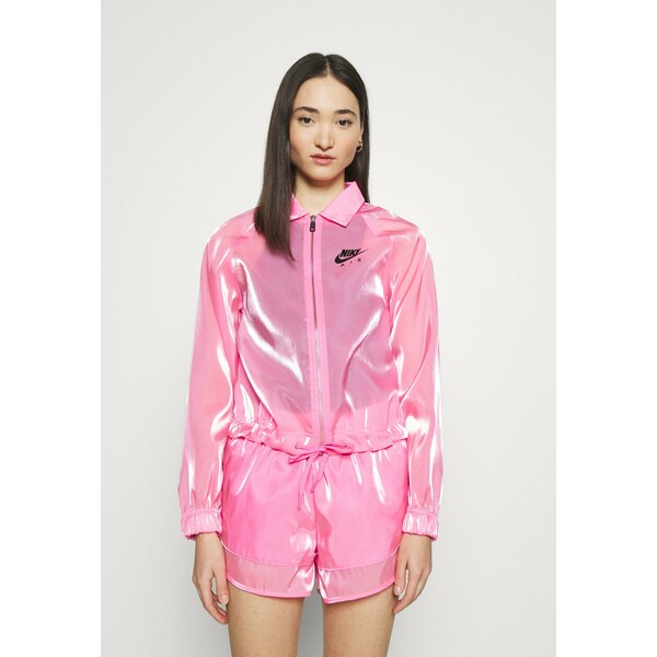 Nike Sportswear AIR SHEEN Kurtka wiosenna pink glow/black NI121G056