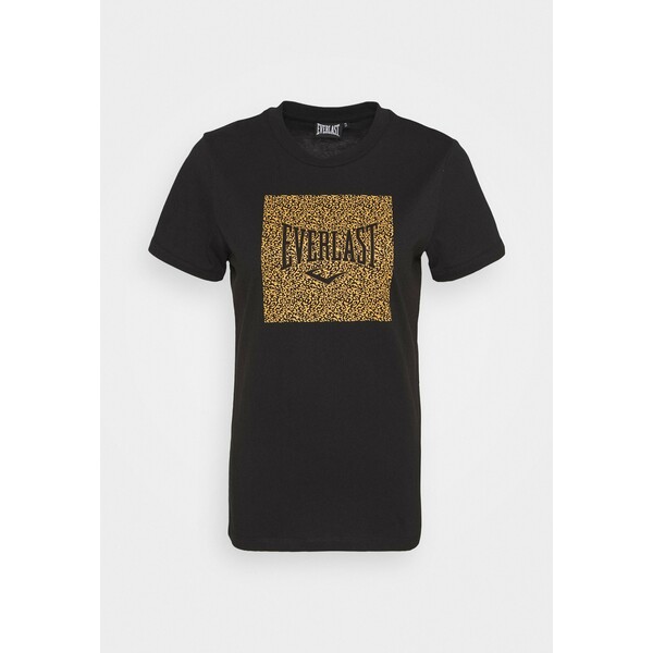 Everlast BRYANT T-shirt z nadrukiem black 2EV41D002