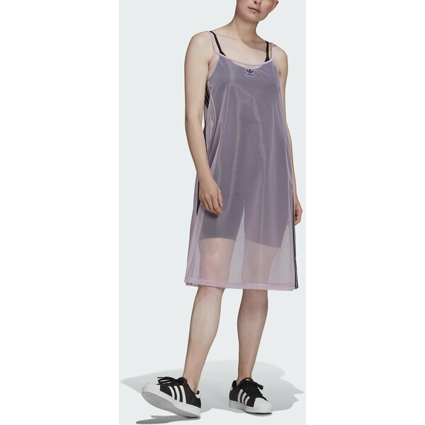 adidas Originals MESH DRESS Sukienka sportowa purple AD141L001
