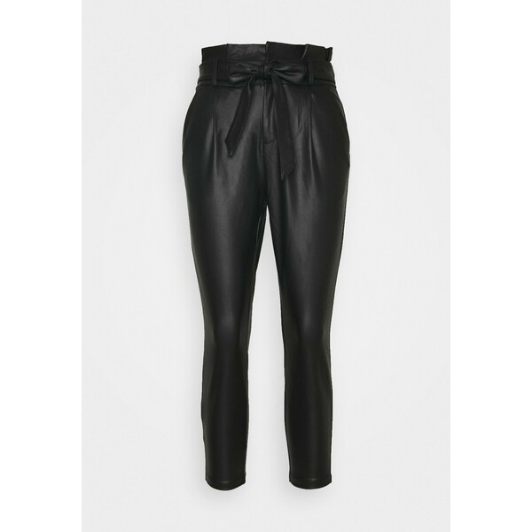 Vero Moda Petite VMEVA PAPERBAG Spodnie materiałowe black VM021A02I