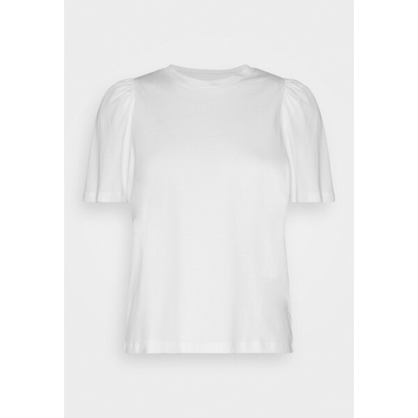 Noisy May Petite NMSHOUT T-shirt z nadrukiem bright white NM521D01O