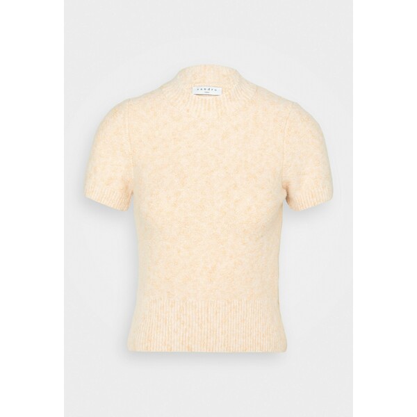 sandro T-shirt basic beige/rosé SAD21I03Y